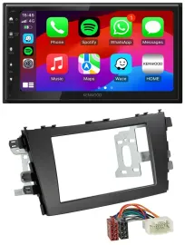 Kenwood MP3 USB DAB 2DIN Bluetooth Autoradio für Suzuki Celerio LF ab 2014