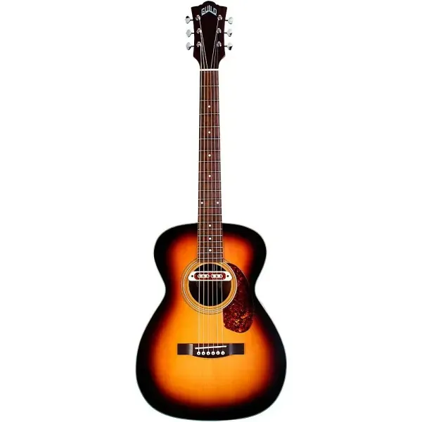 Электроакустическая гитара Guild M-240E Troubadour Concert Vintage Sunburst