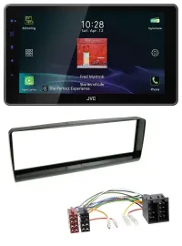 JVC DAB MP3 Bluetooth USB Autoradio für Alfa Romeo 156 (1997-2001)