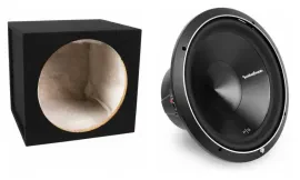 Rockford Fosgate P3D2-15 600W 15" Dual 2 ohm Subwoofer w/ Sealed Enclosure Box