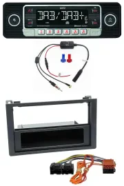 Dietz MP3 DAB Bluetooth USB Autoradio für Saab 9.3 (ab 2006)