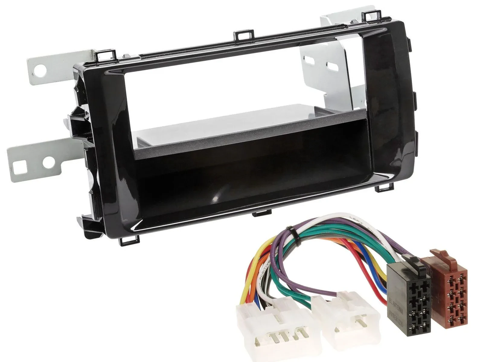 Radioeinbauset DIN Autoradio für Toyota Auris (ab 2013) schwarz