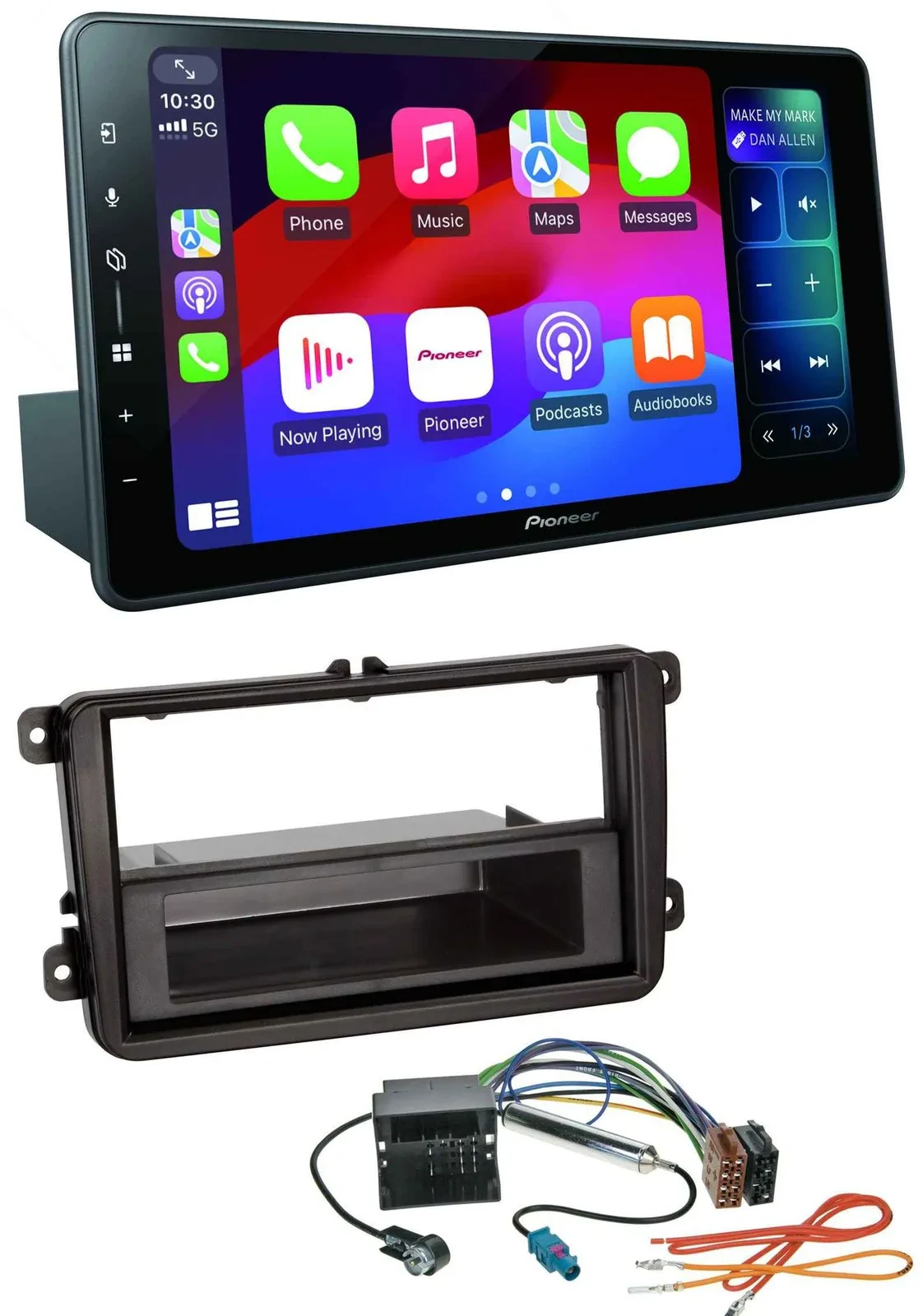 Pioneer Bluetooth DAB MP3 USB Autoradio für VW Transporter T5 T6 Caravelle Multi