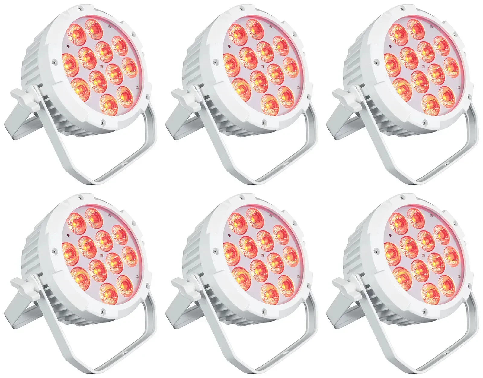 Светодиодный прибор Rockville WET PAR PRO White (6 штук)