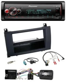 Pioneer Bluetooth USB Lenkrad DAB Autoradio für Mercedes SLK R171 2004-2011