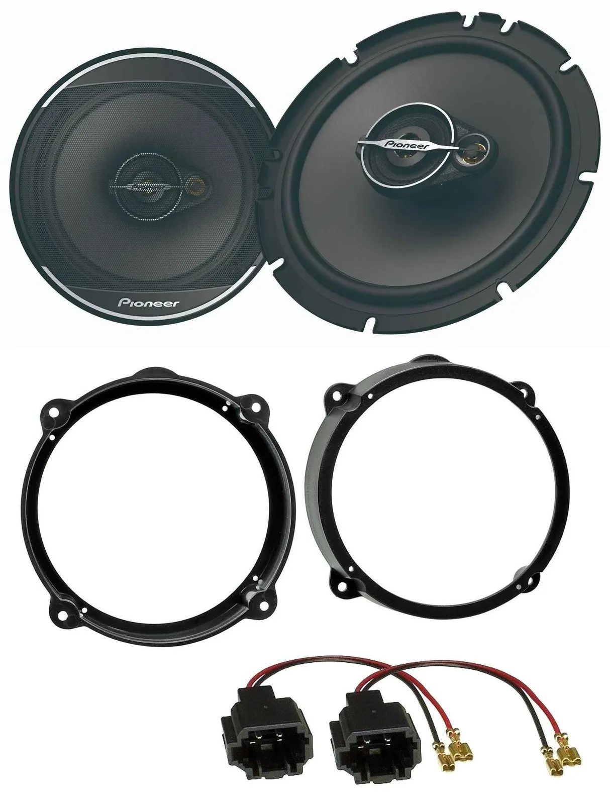 Pioneer 16,5cm 3-Wege 320Watt Lautsprecher für Hyundai i40 ab 11 Fronttür Heck A