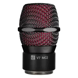 SE V7-MC2 Black Wireless Supercardioid Vocal Mic for Sennheiser Transmitter