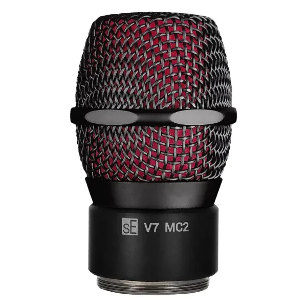 SE V7-MC2 Black Wireless Supercardioid Vocal Mic for Sennheiser Transmitter