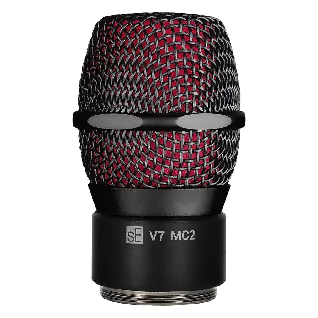 SE V7-MC2 Black Wireless Supercardioid Vocal Mic for Sennheiser Transmitter