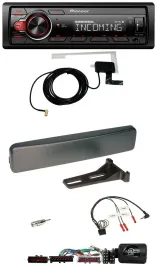 Автомагнитола для Ford Mondeo/Focus Pioneer DAB, Bluetooth, USB, антрацит