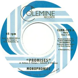 Виниловая пластинка Monophonics – Promises 7" (Релиз 2015)