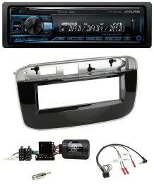 Alpine USB Bluetooth DAB Lenkrad Autoradio für Fiat Punto Punto Evo ab 2009