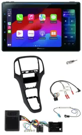 Pioneer Bluetooth DAB Lenkrad USB Autoradio für Opel Astra J 2009-2016 Perl schw