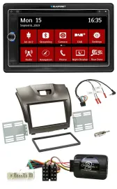 Blaupunkt 2DIN USB DAB Lenkrad Bluetooth TMC Navigation für Isuzu D-Max ab 2012
