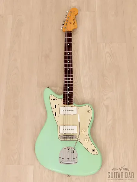 Электрогитара Fender American Vintage '62 Jazzmaster Surf Green USA 2006  w/Lollar, Mastery & Case