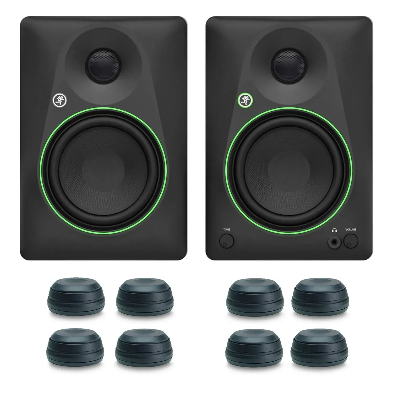 Активный студийный монитор Mackie CR5BT Black с подставками (пара)