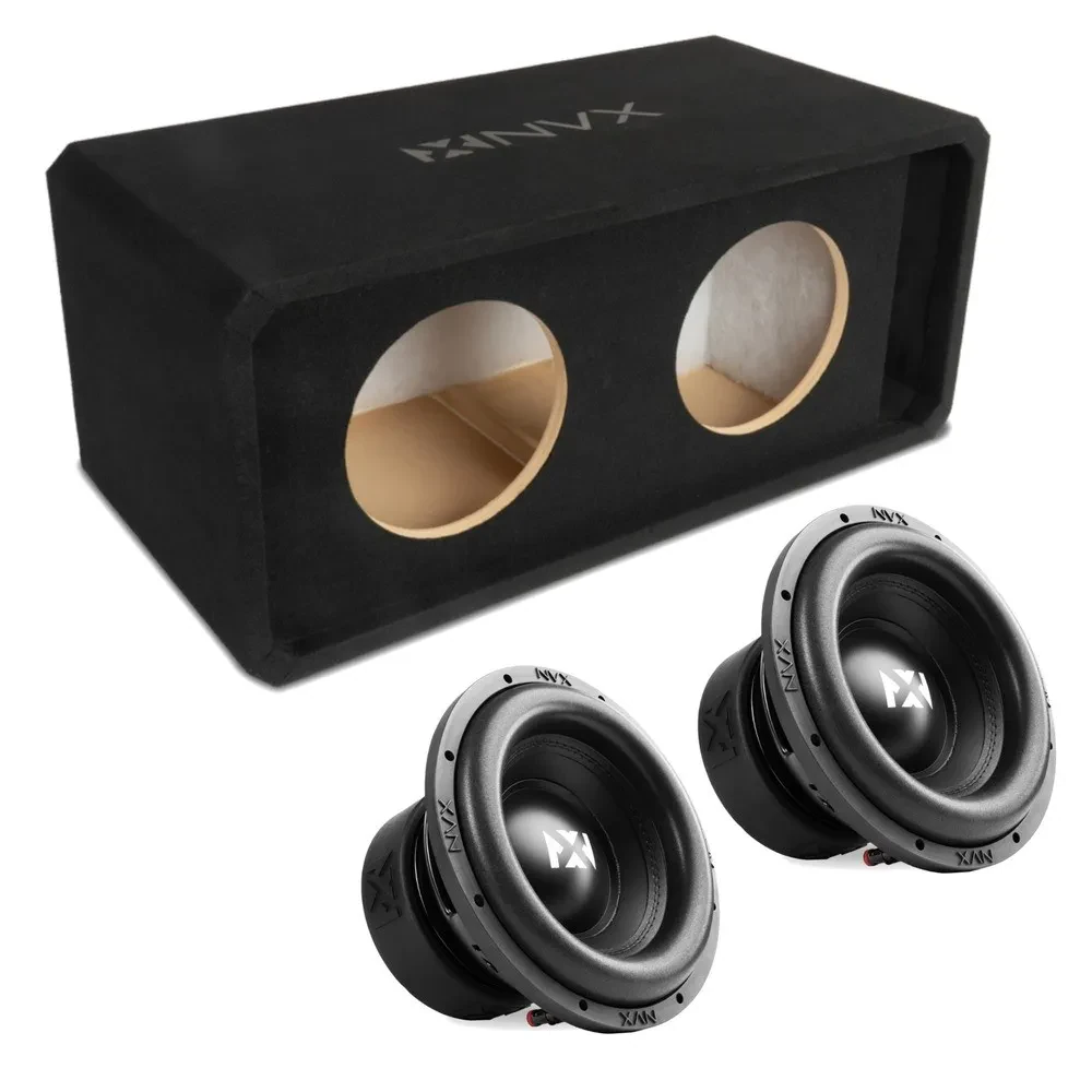 Сабвуфер пассивный NVX NE102P_YSW102 2x10", щелевой порт, МДФ 3/4"