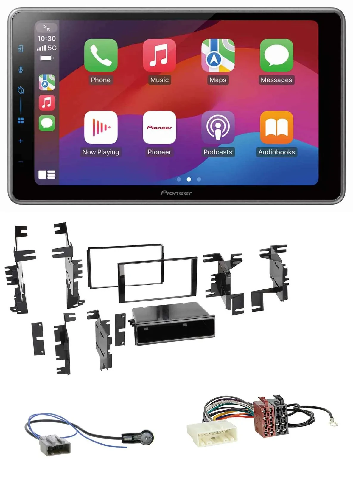 Pioneer MP3 USB DAB Bluetooth 2DIN Autoradio für Nissan Versa Tiida C11 2007-201