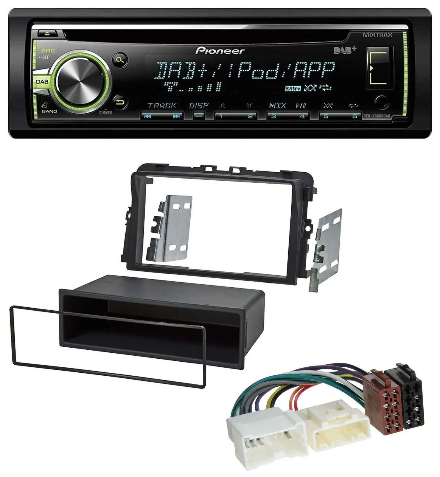 Автомагнитола для Opel Vivaro (2011–2015) Pioneer DAB, USB, MP3, AUX, CD