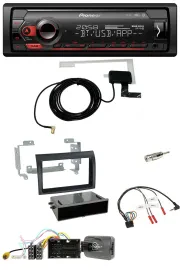 Автомагнитола для Citroen Jumper (с 2014) Pioneer DAB, USB, Bluetooth, совместима с управлением на руле