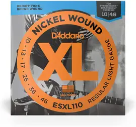 Струны для электрогитары D'Addario ESXL110 10-46