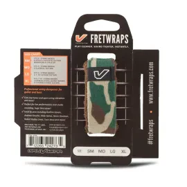 Gruv Gear FW-1PK-CMG-MD Medium Fretwraps 1-Pack String Muter Camo