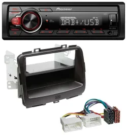 Автомагнитола Pioneer 1DIN, DAB, MP3, USB, AUX для Kia Carens 4 (RP, с 2013)