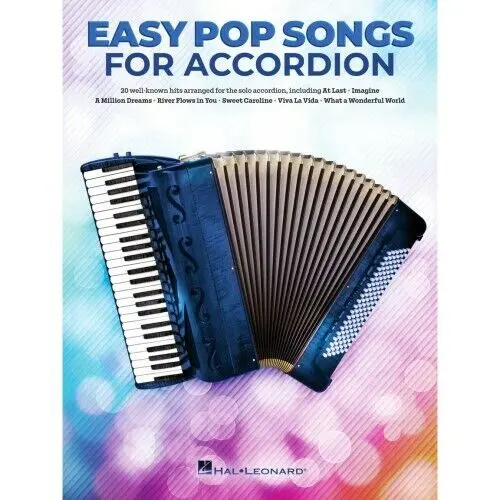 Ноты Hal Leonard - Easy Pop Songs for Accordion - f. Akkordeon