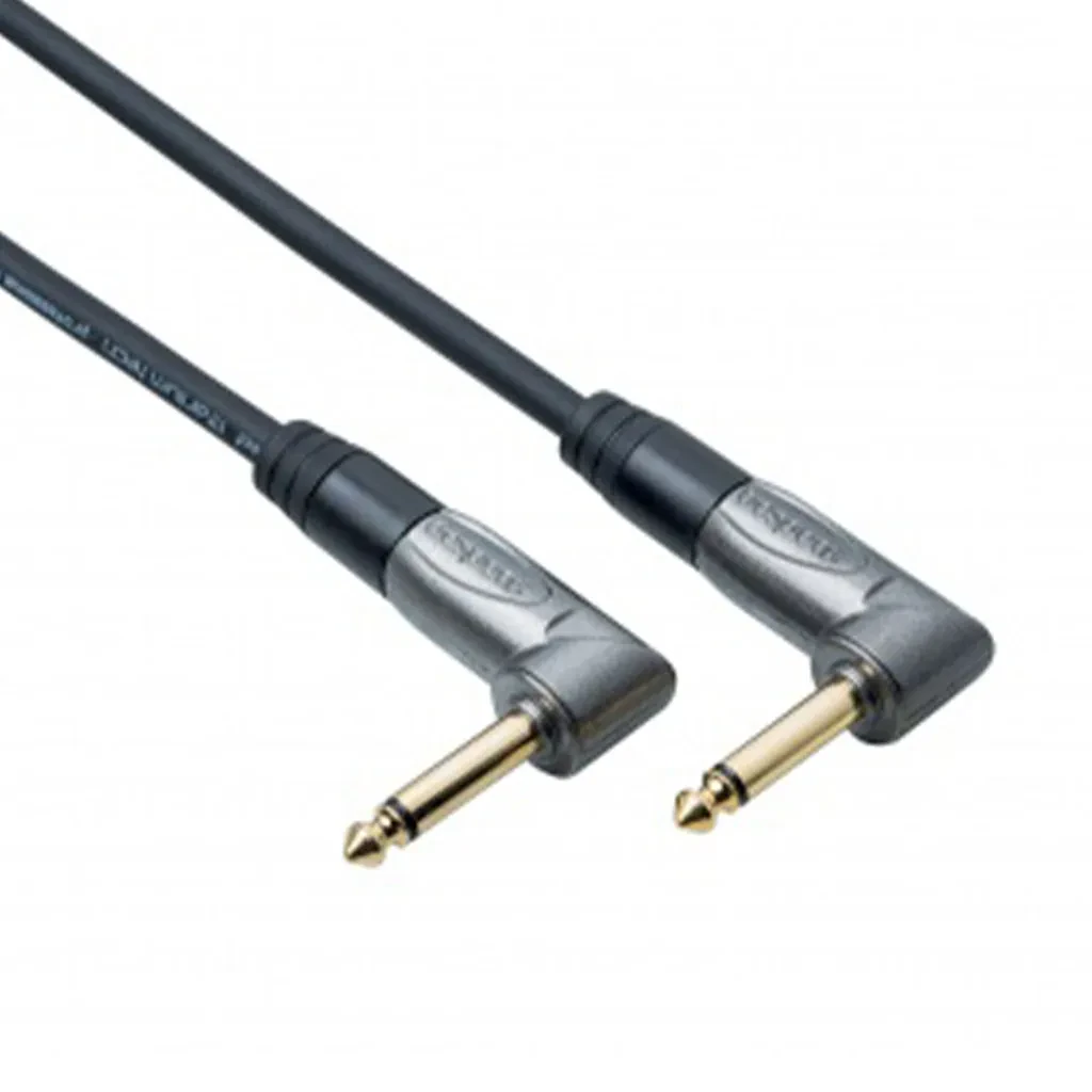 Патч-кабель для гитары Bespeco TT50PP 0.5 м (угловой-угловой)