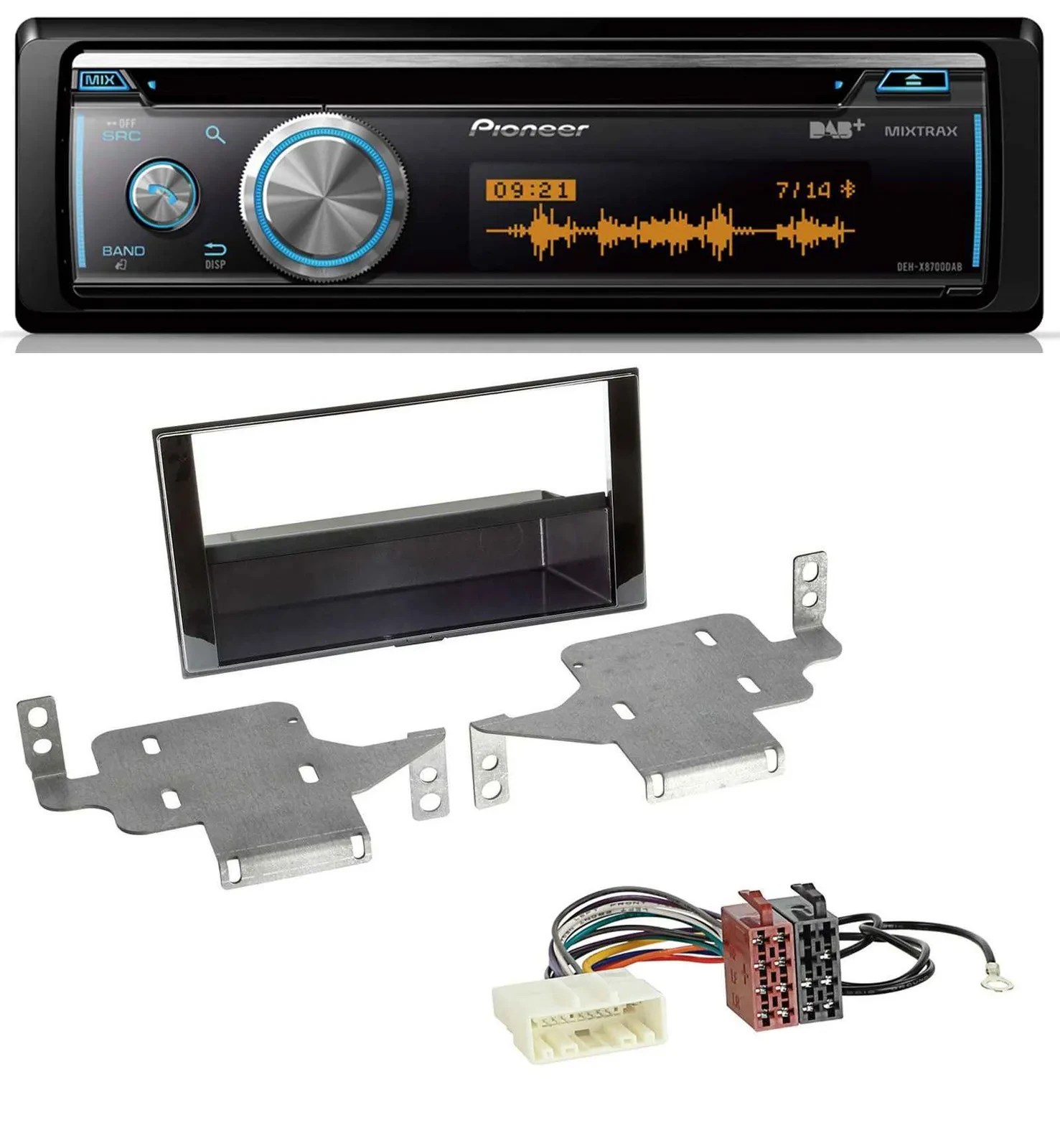 Автомагнитола для Nissan Juke (с 2014) Pioneer MP3 DAB USB CD Bluetooth