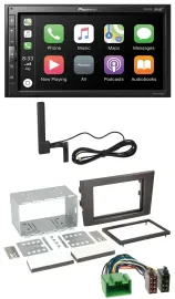 Автомагнитола для Volvo XC90 (2007–2014) Pioneer 2DIN, Bluetooth, DAB, USB, MP3, 16-pin