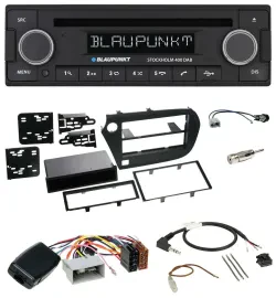 Blaupunkt Lenkrad Bluetooth DAB CD USB Autoradio für Honda Insight ZE2 2009-2013