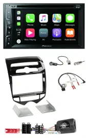 Pioneer Lenkrad USB DVD Bluetooth DAB 2DIN Autoradio für Hyundai ix20 ab 10 auto