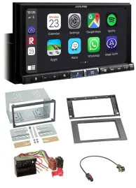 Alpine 2DIN DAB USB MP3 Bluetooth Autoradio für Ford C-Max Galaxy S-Max 03-07 an