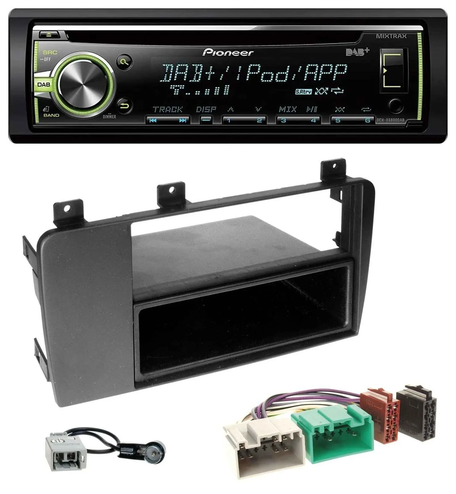Pioneer DAB USB MP3 AUX CD Autoradio für Volvo S60, V70, XC70 (04-09)