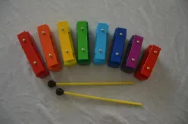 Металлофон TJW HY-TB8C разборный, 8 нот