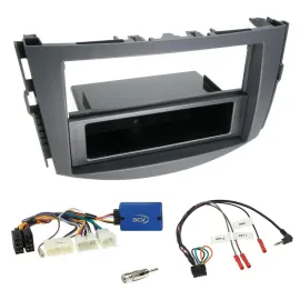 Einbauset Lenkradadapter DIN Autoradio für Toyota RAV-4 2011-2013