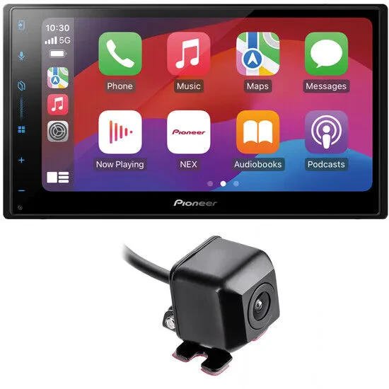 Pioneer DMH-W3000NEX 6.8" Double-DIN Digital Receiver with Backup Camera