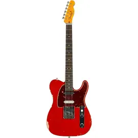Электрогитара Fender Custom Shop Nashville Telecaster Relic Rosewood FB Dakota Red