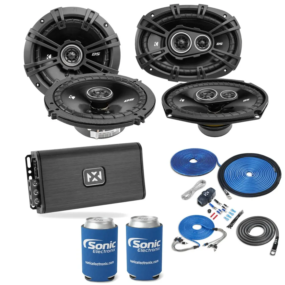 Комплект автоакустики Kicker DSC650 + 6x9 + NVX VADM4 + XK84 SK (набор)