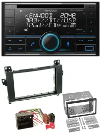 Kenwood CD 2DIN DAB USB MP3 Bluetooth Autoradio für Mercedes B-Klasse T245 05-11