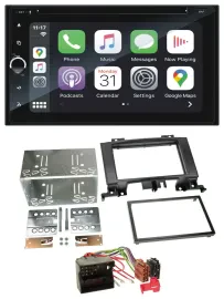 Blaupunkt 2DIN Bluetooth DAB USB DVD MP3 Autoradio für Mercedes Sprinter ab 06 W