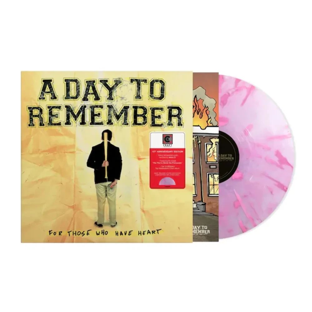 Виниловая пластинка A Day to Remember - For Those Who Have Heart [Indie-Exclusive Pink Vinyl]