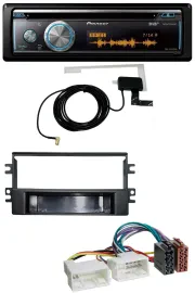 Автомагнитола для Kia Carens (с 2007) Pioneer Bluetooth DAB MP3 USB CD