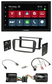 Blaupunkt Lenkrad Bluetooth DAB 2DIN USB Autoradio für Ford Galaxy Focus C-Max a