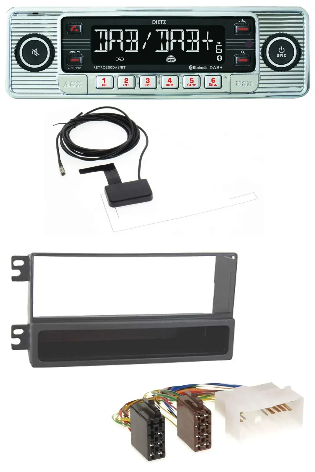 Dietz Bluetooth USB MP3 DAB Autoradio für Kia Magentis (ab 2006)