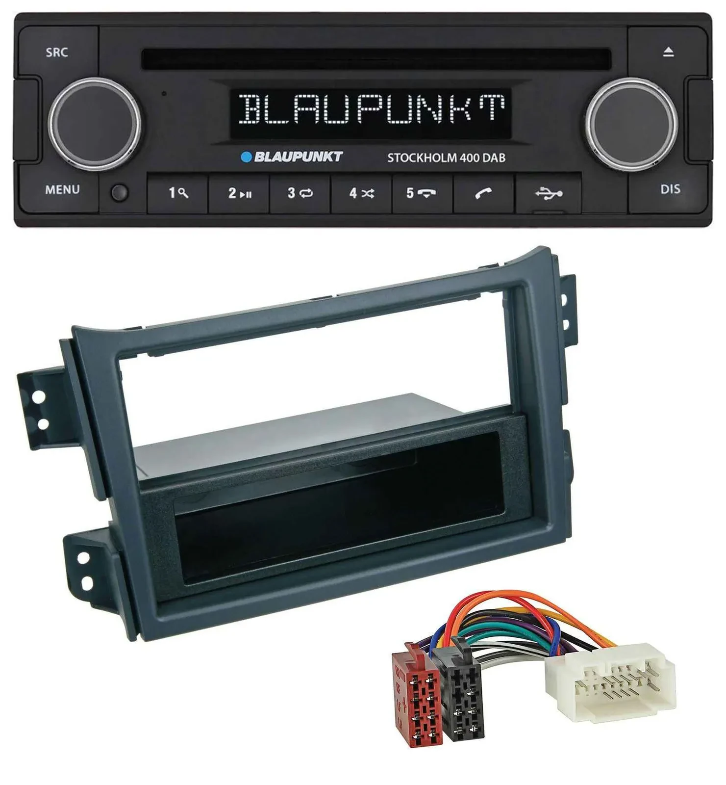 Blaupunkt MP3 Bluetooth DAB CD USB Autoradio für Opel Agila B 2008-2014 Suzuki S