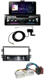 Pioneer DAB Bluetooth MP3 USB Autoradio für Kia Carens (ab 2007)