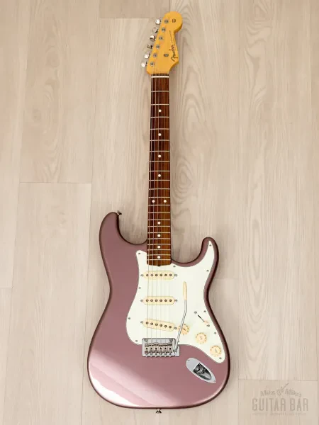 Электрогитара Fender Hybrid 60s Stratocaster FSR SSS Burgundy Mist w/case Japan 2020