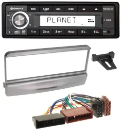 Continental USB 1DIN AUX DAB MP3 Autoradio für Ford Cougar Fiesta Escort Focus 9